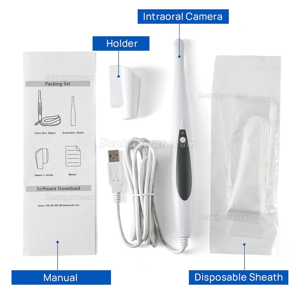 MLG CF-686A USB Dental Intraoralkamera 6 LEDs 1,3 MP Pixe
